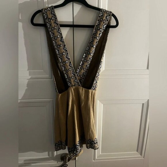 NWT! RARE! FP Free People x Kas New York Wandering Soul Romper Sz Medium - Picture 7 of 7